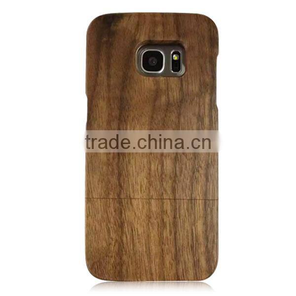 Wooden cell phone case,custom logo real wooden case for Samsung S7