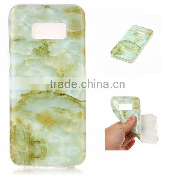 New arrival wholesales IMD marble soft phone case for samsung s8 s8 edge marble back cover