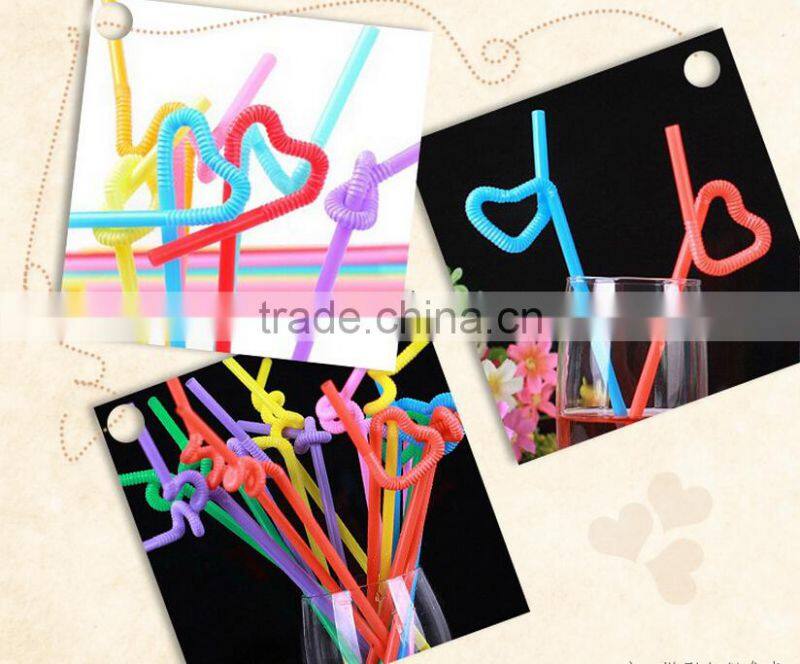 Disposable Colorful Art Drink Straw