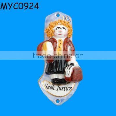 Jewish wedding door decoration ceramic mezuzah
