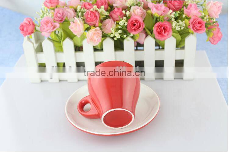 Porcelain espresso coffee cup set