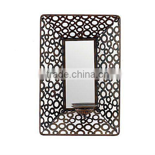 Hot sale wall mounted metal mirror