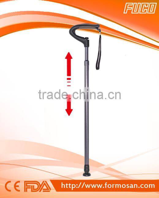 STEPLESS ADJUSATBLE WALKING CANE 'MIT'