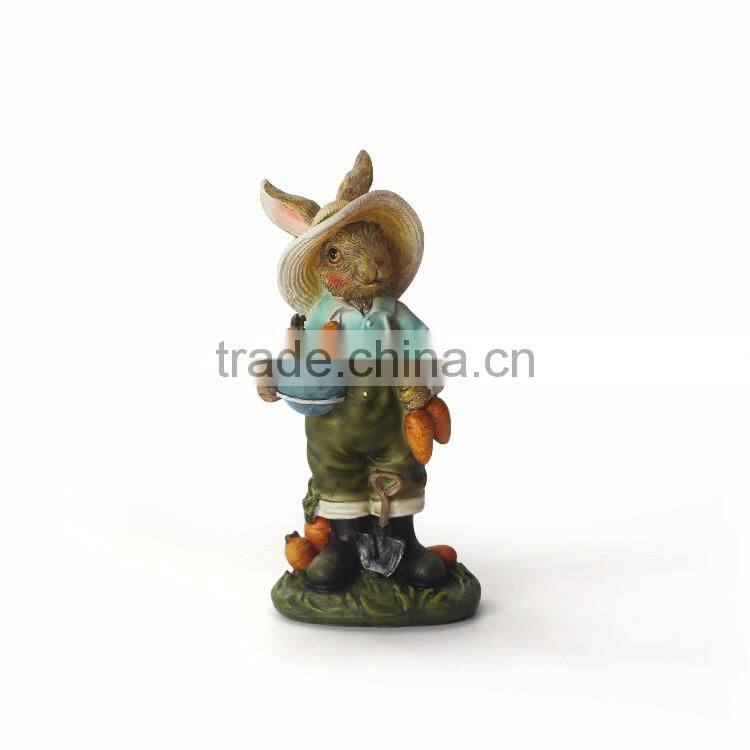 Custom Bunny Outdoor Garden Decor Statue Sculpture