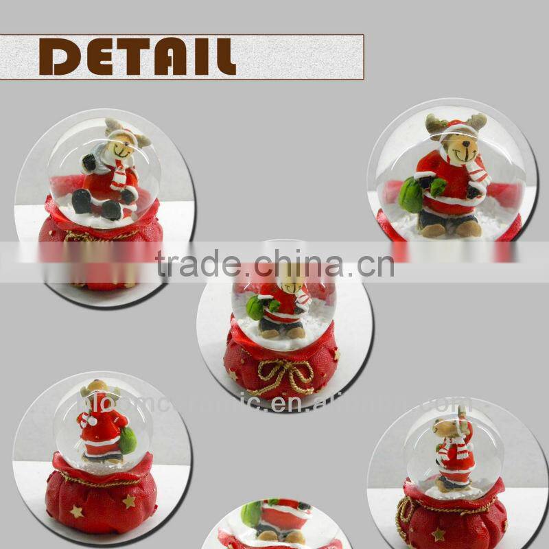 Handcraft resin unique water globes