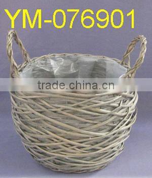 Bowl Shape Willow Bonsai Flower Pot