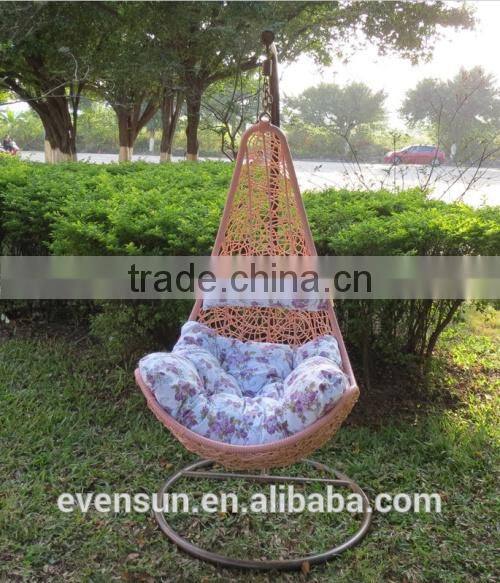 Outdoor hanging chair rattan
