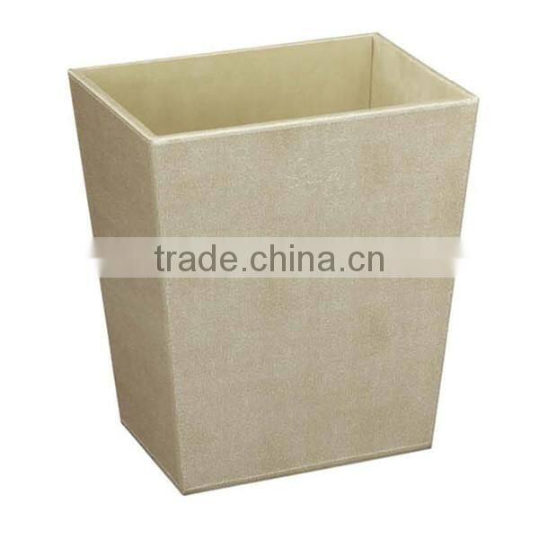 Good workmanship fashion PU leather Ice bucket stand, household storage box,manufacturer China