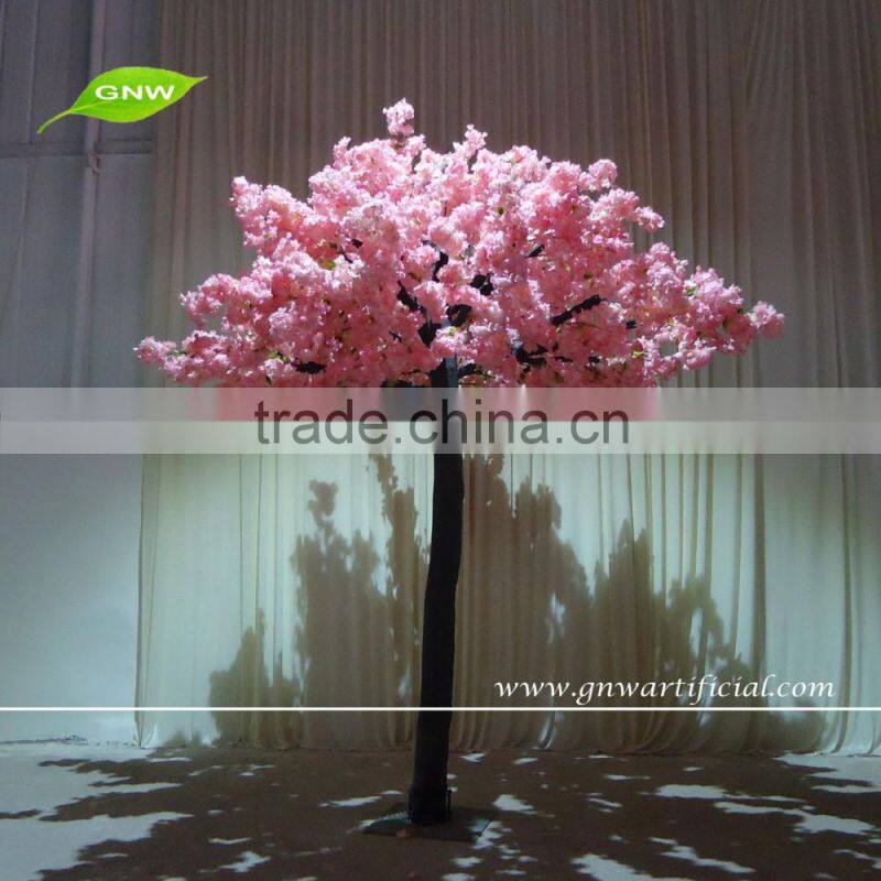 BLS1603005 GNW 10ft fake blossom tree pink wedding wishing tree for wedding decoration