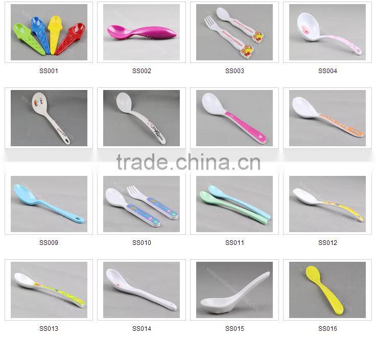 Guang dong melamine spoon and fork