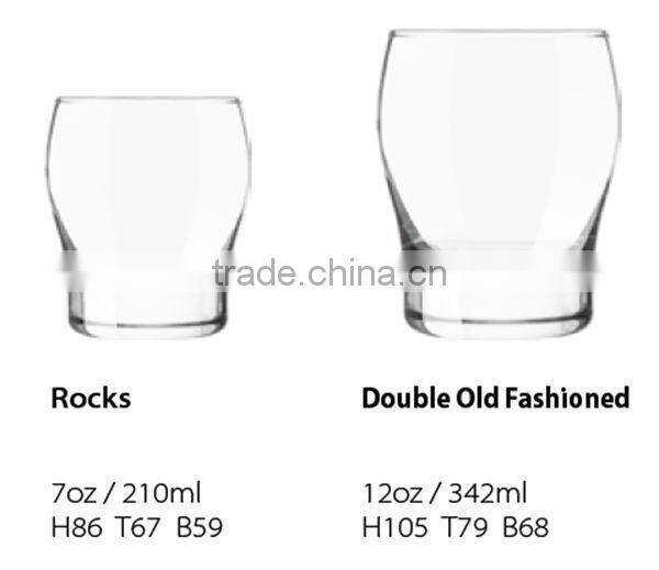 Old Fashined Rock Glass Whisky glasses Water Glass Cup