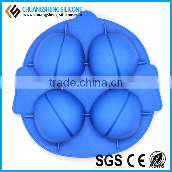 Food grade funny silicone ice cube mold, plastic ice cubes