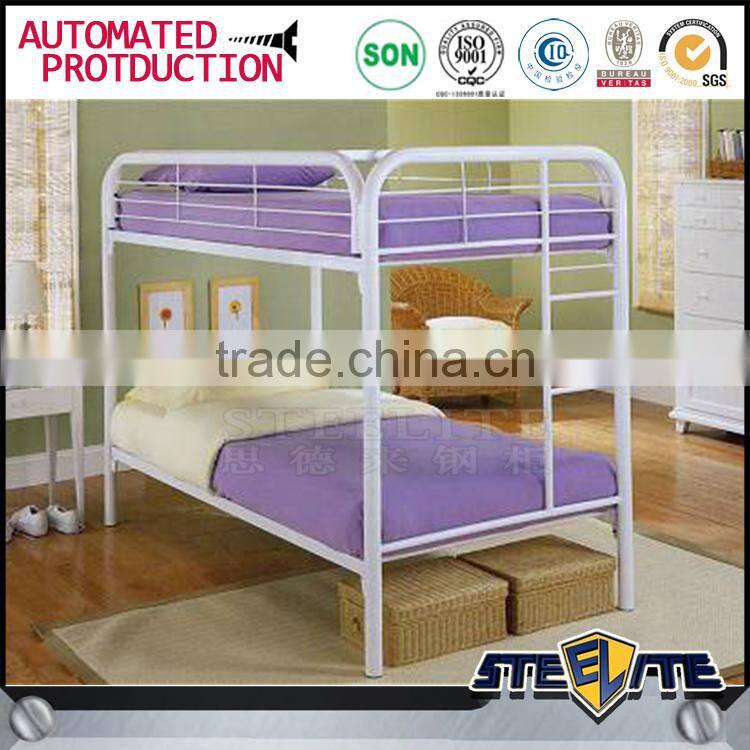 High quality Modern bedroom furniture Metal Kids bunk bed