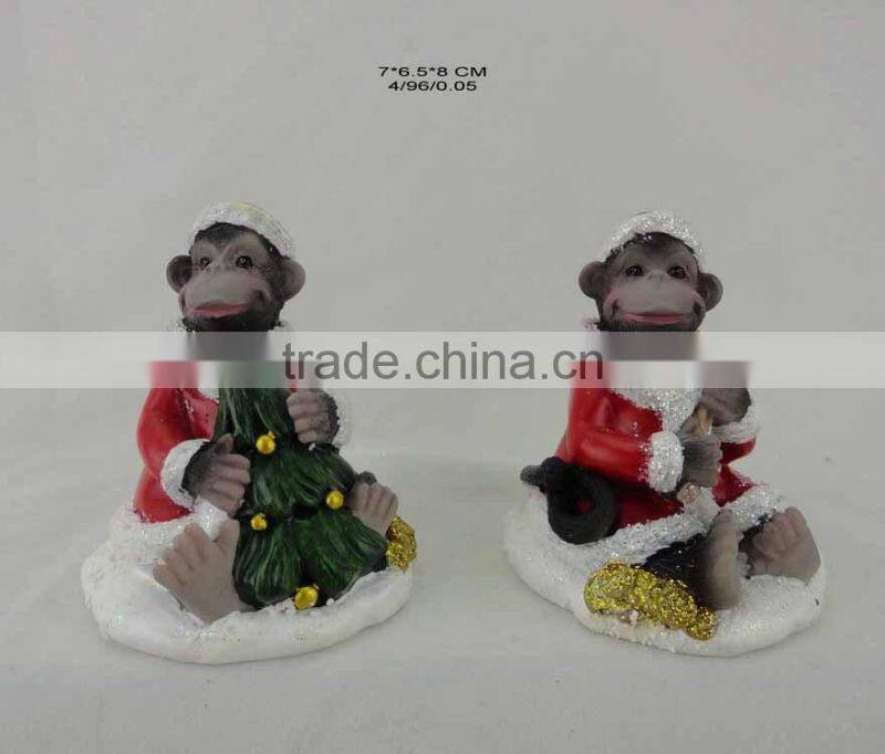 Resin Monkey Figurine For 12 Zodiac Animal
