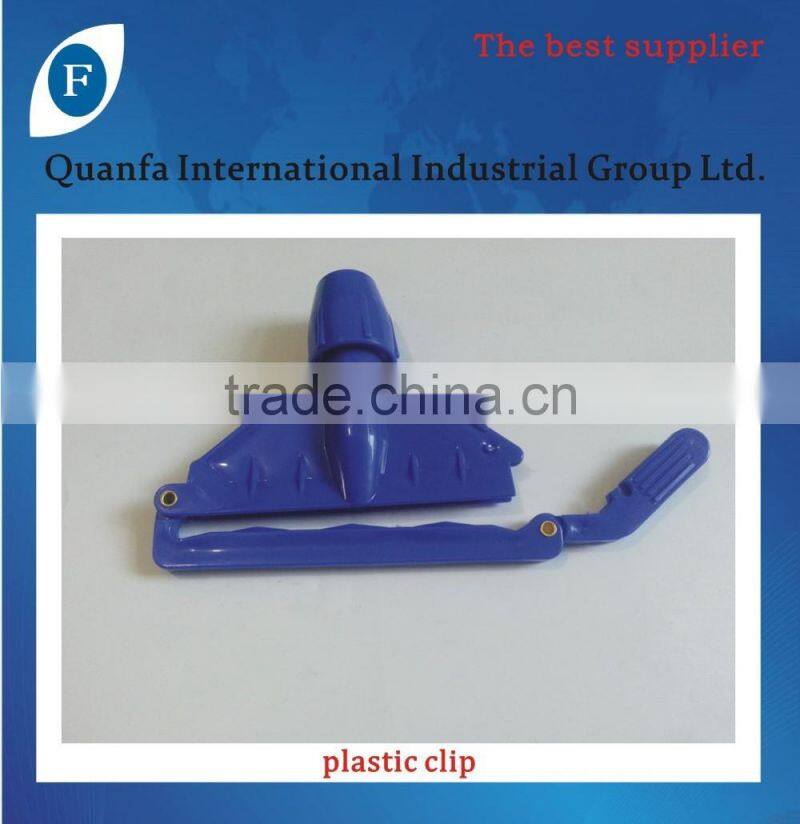 Plastic mop clamp