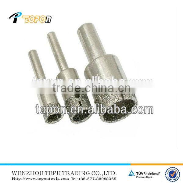 Electroplated Diamond Tipped Deep Hole Saw for Glass, Marble,Slate And Tile