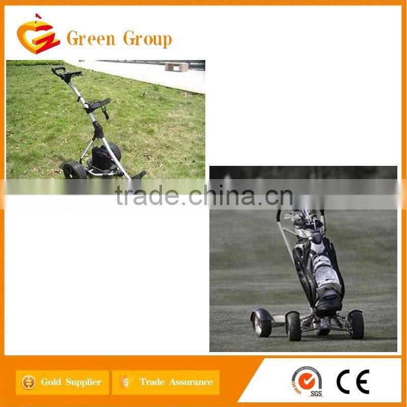 lithium remote stainless golf trolley for promotion