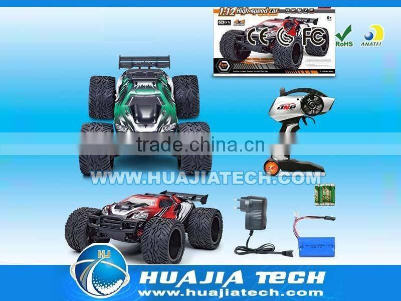 1:12 Full-scale RC Truck Remote 4WD RC Off-road High Speed Truck
