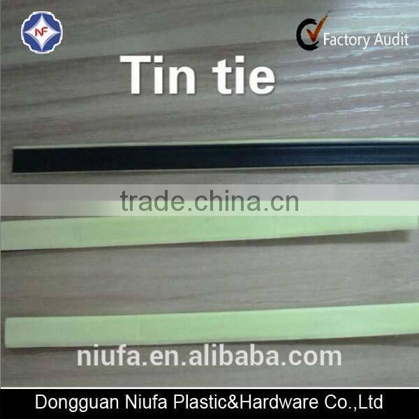 kraft paper bag used self adhesive plastic tin tie