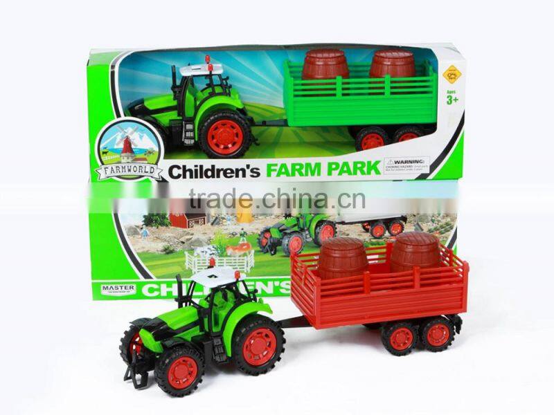 2016 friction cheap plastic farm toy tractors for sale