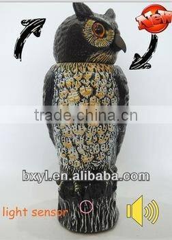 2017 New Lifelike Bird Repellent with Bobble Head