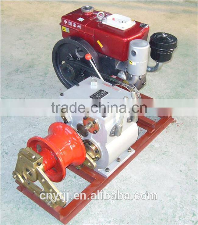 Power Construction Cable Winch with Fast Speed