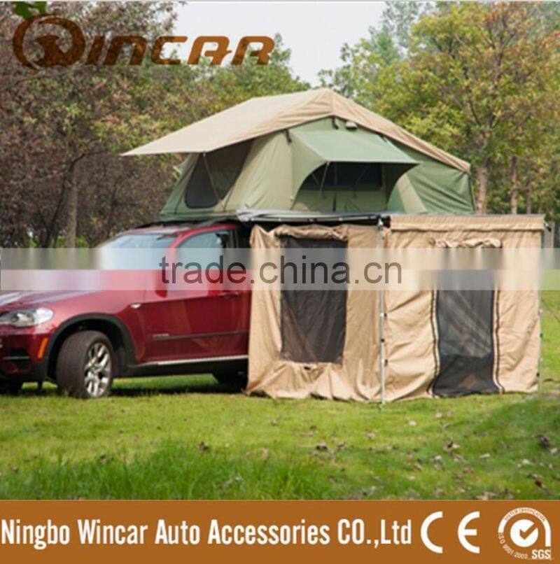 2015 new model polygon awning tent for car 4x4 4wd foxwing awning