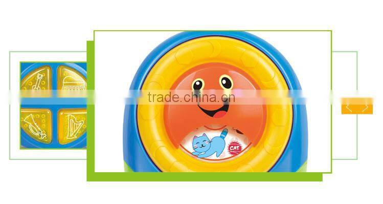 Best selling cartoon key plastic baby mobile music box