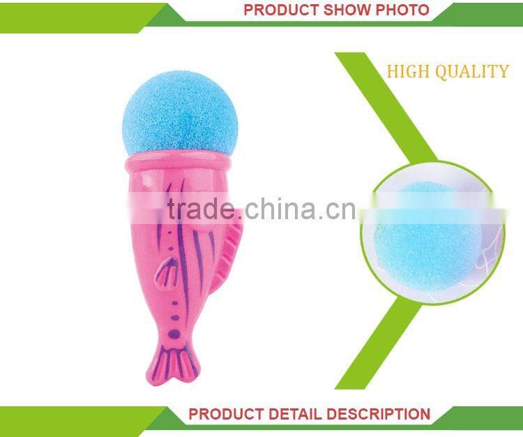 wholesale cheap elastic force children small plastic toy fish