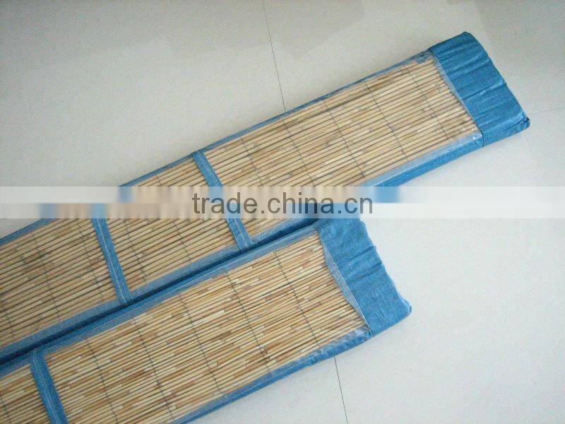 naturally yellow rolled reed fence for gardneing