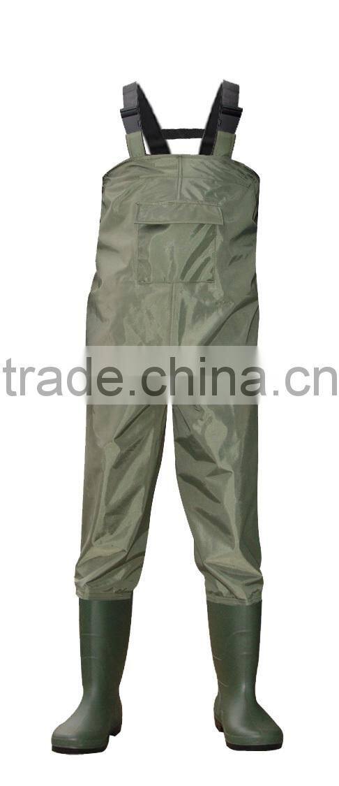 low price and good quality nylon fishing wader