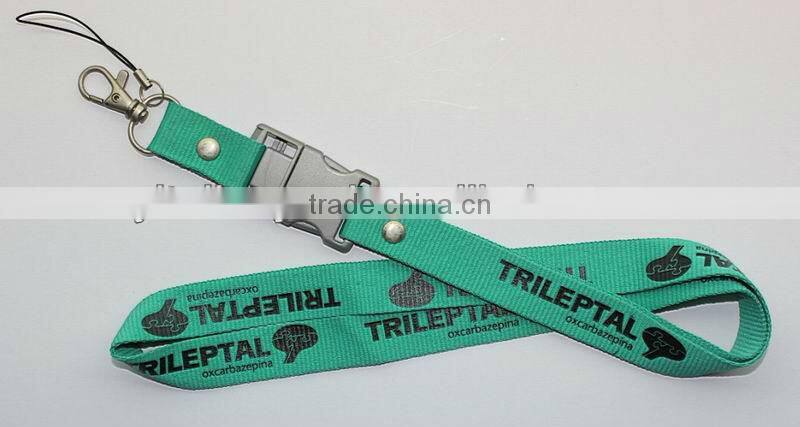 new dark green USB lanyard