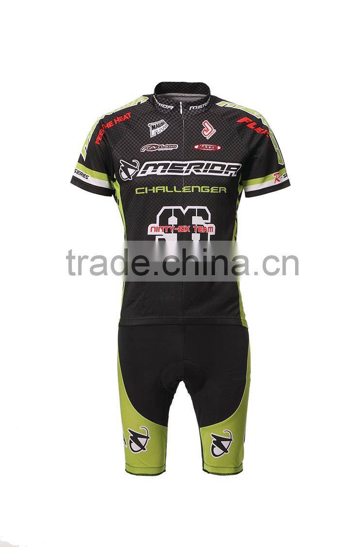 Sublimated Cycling Jersey/pro team cycling jerseys/rock racing cycling uniform and shorts