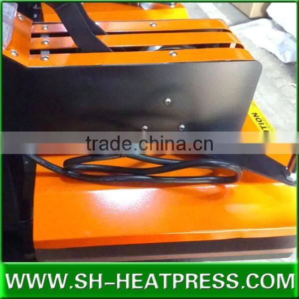 shaking head swing type heat press machine for sublimating tshirt fabric