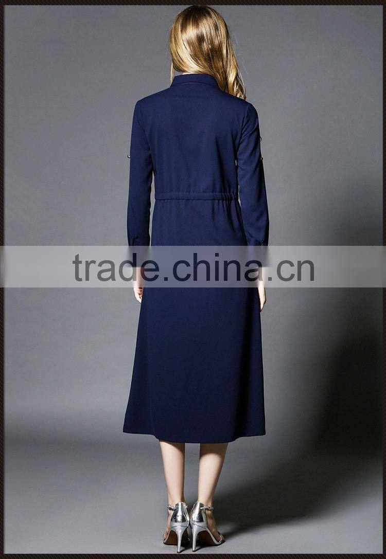 fashion mature women casual dresses clothes long sleeve women dresses big women dresses