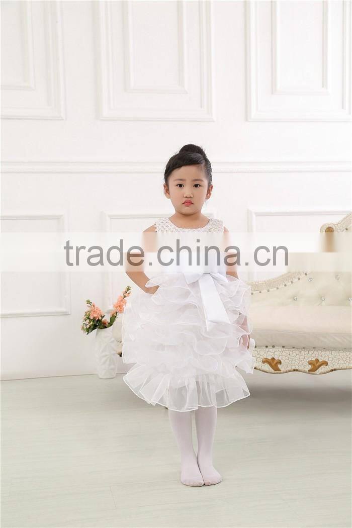 2017 hot sale kid floral dress Baby Girls Summer Dress