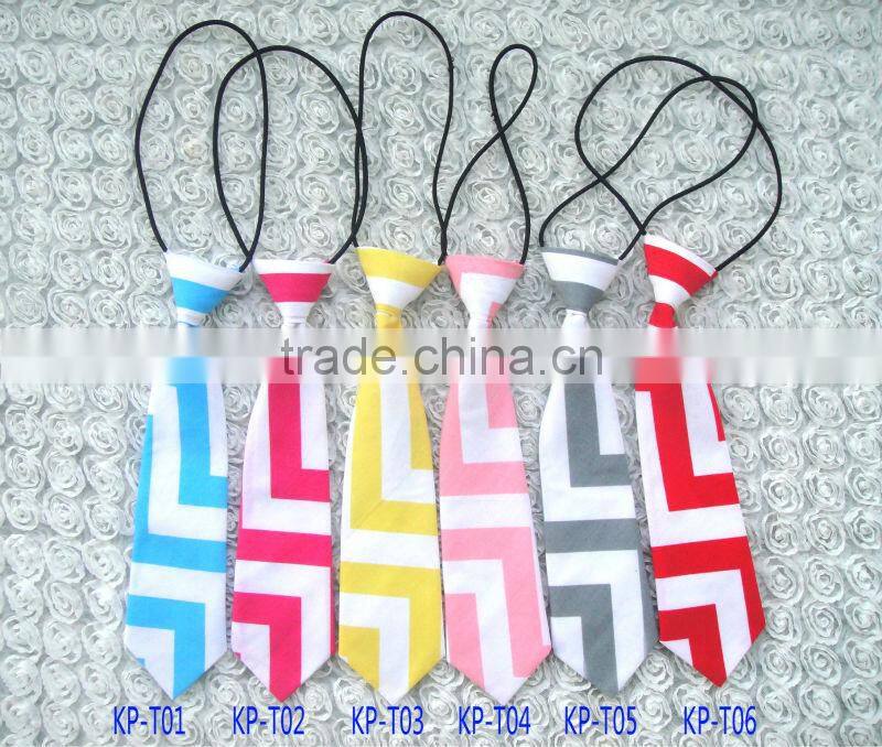 Small unique gold and white stylish Tie for Kids