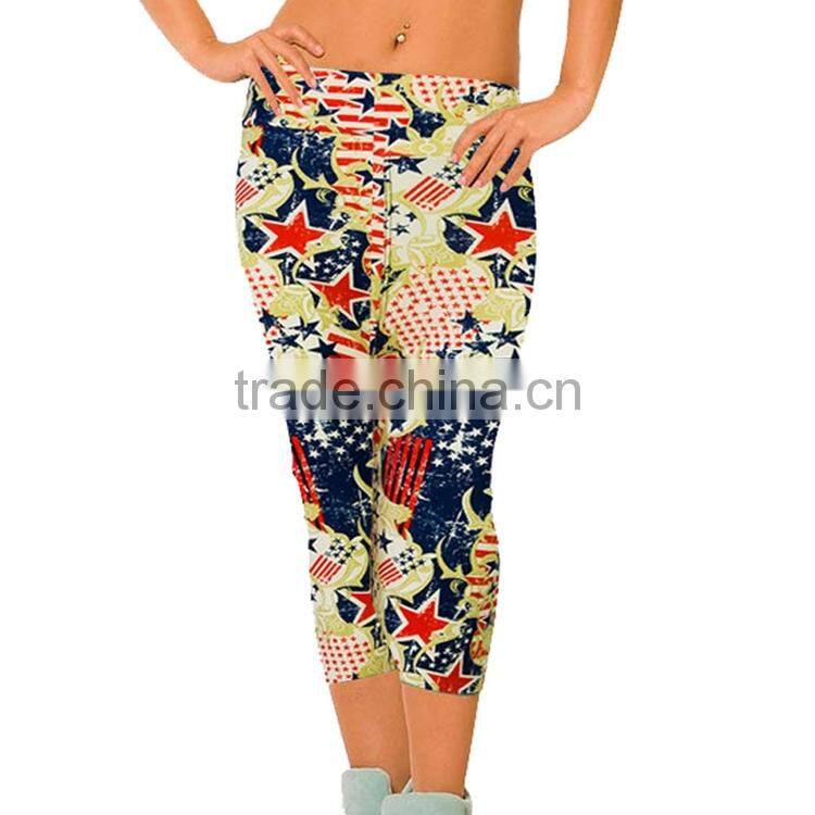 Factory custom women new design Yoga Pants and fitness capri Leggings