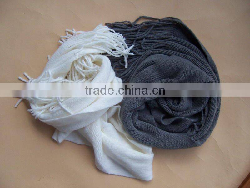 handmade new winter fashion scarf in single layer green color