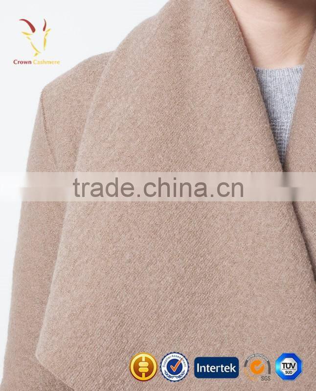 2016 latest wholesale knitted sweater women cashmere wool coat