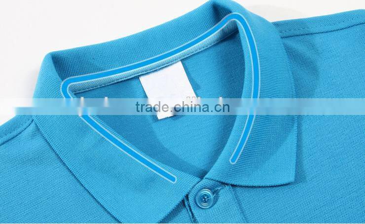 hot sale products custom 100 polyester short sleeve solid color blank polo shirt
