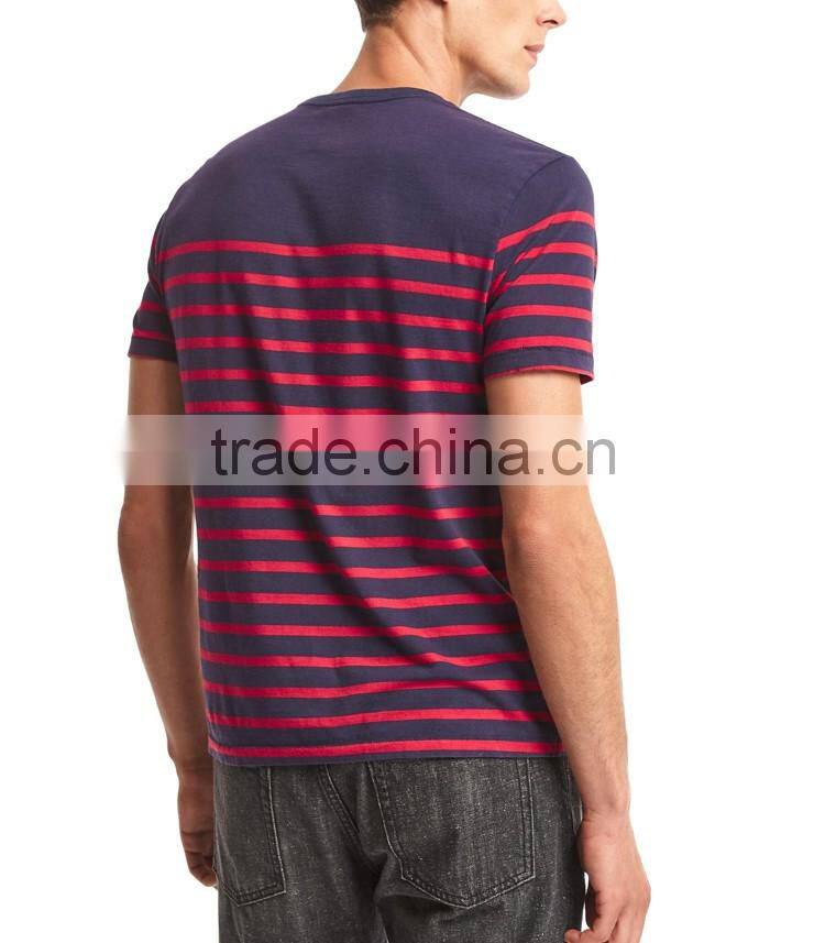 2016 extended mercy vintage wash breton stripe tee t shirt wholesale