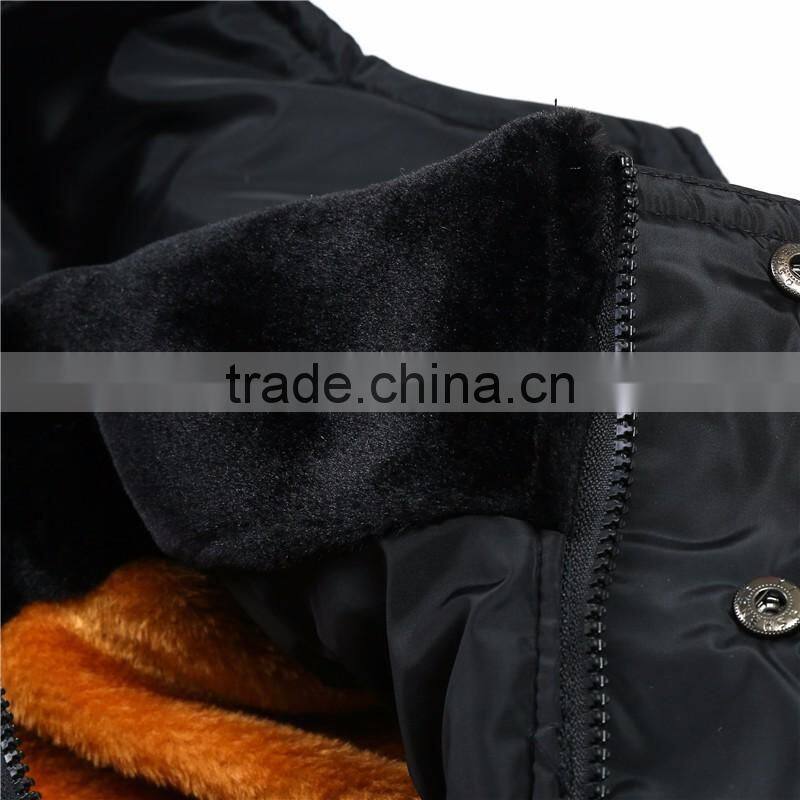 Factory offer! cheap middle and old aged men cotton-padded clothes/ custom made thick warm cotton-padded winter coat and jacket
