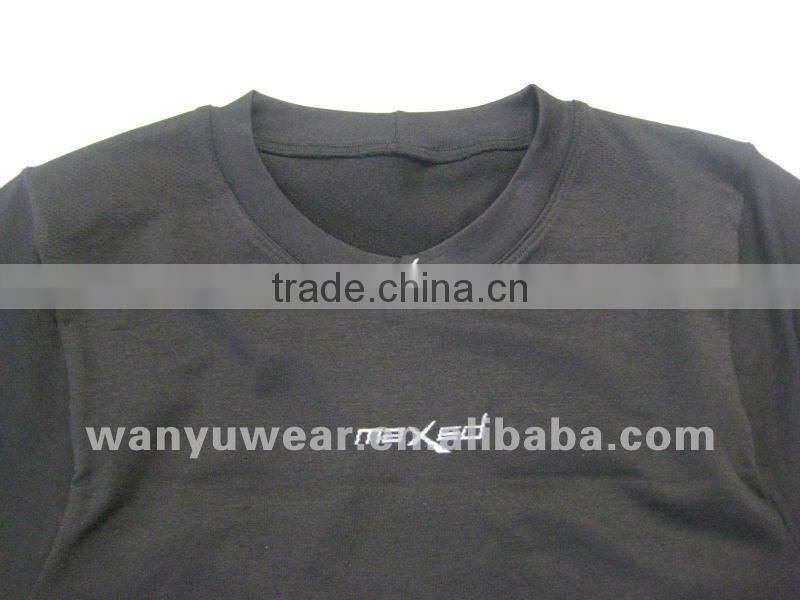 sports wear seamless men short sleeve T-shirt