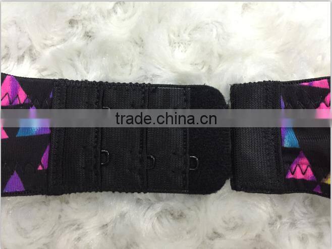 2017 OEM bra panty set women underwear printed bra panty set