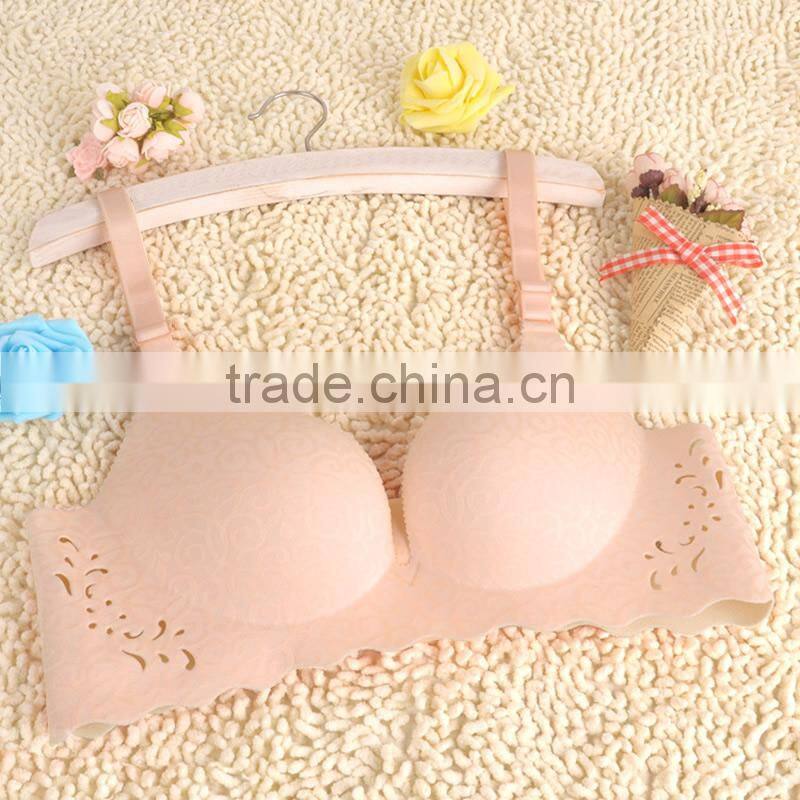 3/4 pull up cup latest fashion sexy bra