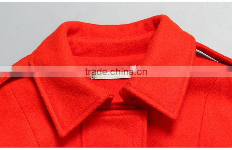 2017 latest overcoat women short winter ladies coat for wholesale