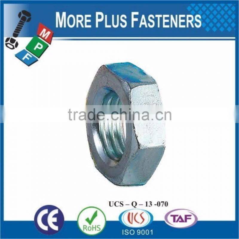 Made in Taiwan Hexagon Thin Nut