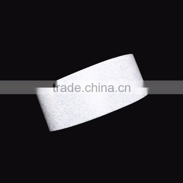 Reflective from two sides fabric elastic tape for sewing children's clothing