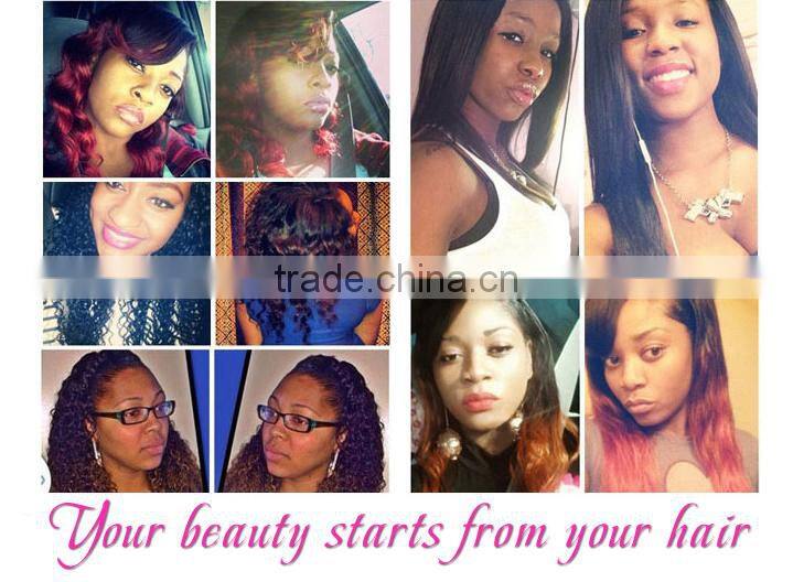 Factory Wholesale Price Unprocessed Virgin Remy 100 Human Hair, Top Quality Brazilian Hair, Clip In Hair Extension